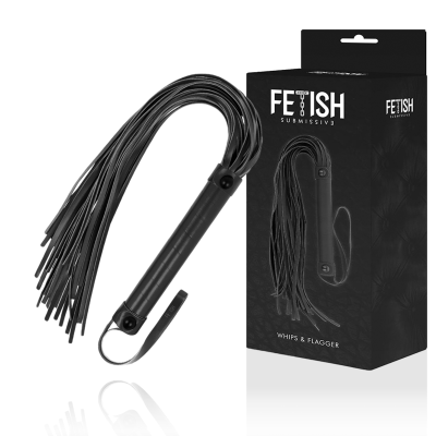 VEGAN LEATHER FLOGGER FETISH SUBMISSIVE 