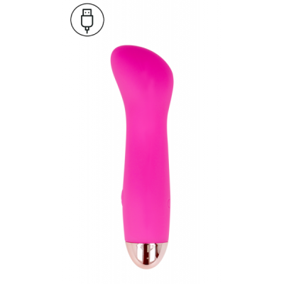 DOLCE VITA RECHARGEABLE VIBRATOR ONE PINK 7 SPEED