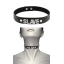 COQUETTE CHIC DESIRE CHOKER VEGAN LEATHER - SLAVE