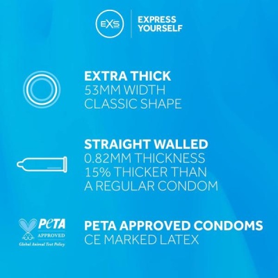 EXS EXTRA SAFE CONDOM 12TK.