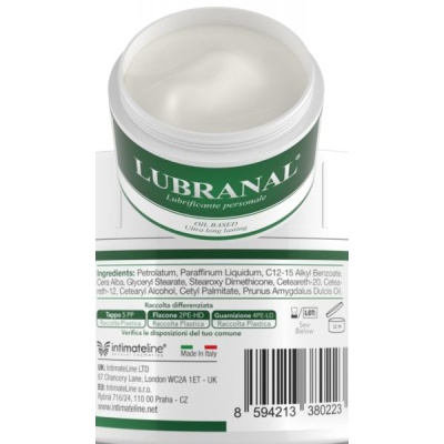 LUBRANAL OIL BASED CREAMY LUBRICANT 150ml
