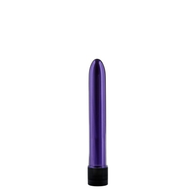RETRO SLIMLINE VIBRATOR 17CM PURPLE