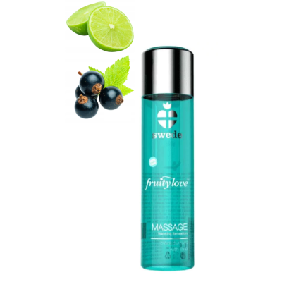 SWEDE WARMING MASSAGE LOTION Black Currant Lime 120ml