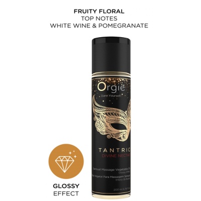 ORGIE TANTRIC MASSAGE OIL Divine Nectar 200ml