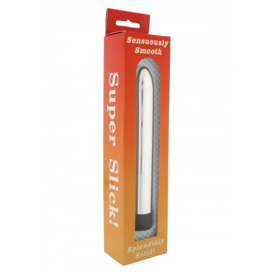 SUPER SLICK VIBRATOR SILVER