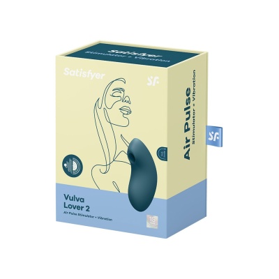SATISFYER VULVA LOVER 2 BLUE