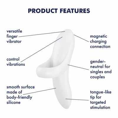 SATISFYER BOLD LOVER WHITE