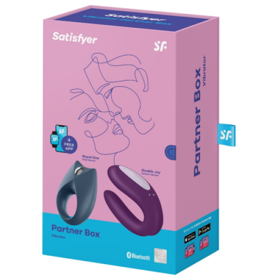 SATISFYER PARTNER BOX 1 (DOUBLE JOY + ROYAL ONE) + APP SATISFYER PARTNER BOX 1 (DOUBLE JOY + ROYAL ONE) + APP