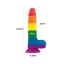 LOVETOY PRIDER DILDO 19 CM