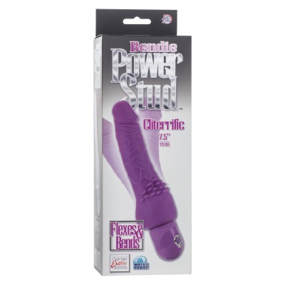 BENDIE POWER STUD CLITERIFFIC PURPLE BENDIE POWER STUD CLITERIFFIC PURPLE