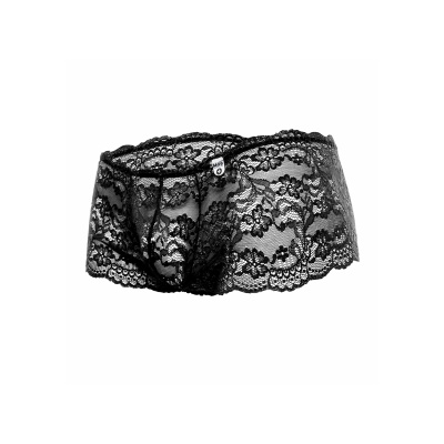 ROSE LACE BOY SHORT S/M