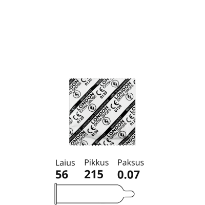 LONDON CONDOM LARGE 1 PCS