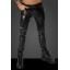 NOIR WETLOOK TROUSERS SIZE XL