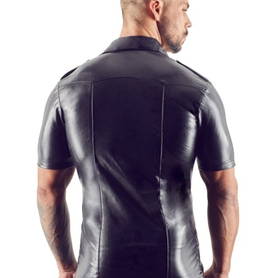 SVENJOYMENT WETLOOK SHIRT SIZE XL