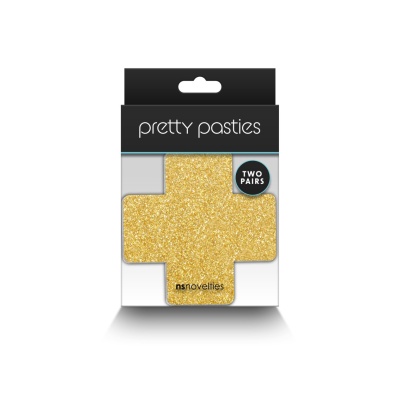 PASTIES GLITTER CROSS 2 PAIR