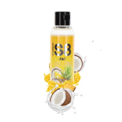 S8 4IN1 TROPICAL PINA COLADA WARMING LUBE 125ML
