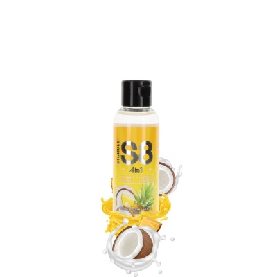 S8 4IN1 TROPICAL PINA COLADA WARMING LUBE 125ML