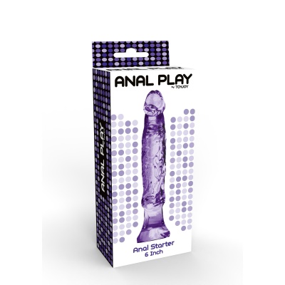 ANAL STARTER PURPLE 6 INCH