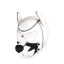 PUPPY PLAY DOG MASK - FOX TERRIER WHITE
