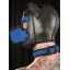 PUPPY PLAY NEOPRENE COLLAR - BLUE