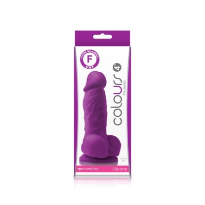 COLOURS PLEASURES 4 INCH PURPLE