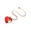 VIBRATING SILICONE HEART NECKLACE