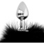 DARKNESS FURRY TAIL BUTT PLUG