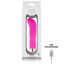 DOLCE VITA RECHARGEABLE VIBRATOR TWO PINK 7 SPEED