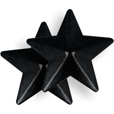 COQUETTE NIPPLE COVERS BLACK STARS