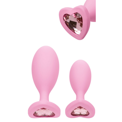 FIRST TIME CRYSTAL BOOTY DUO PINK