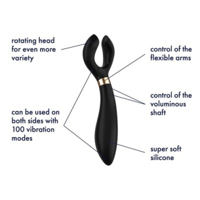 SATISFYER ENDLESS FUN BLACK SATISFYER ENDLESS FUN BLACK
