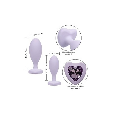 FIRST TIME CRYSTAL BOOTY DUO VIOLET