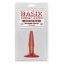 BASIX 4" MINI BUTT PLUG RED