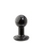 ROUND BUTTPLUG SMALL BLACK