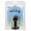 ROUND BUTTPLUG SMALL BLACK