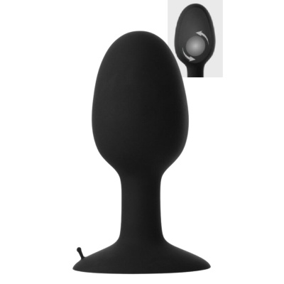 WEIGHTED BUTT PLUG - LARGE 14 CM