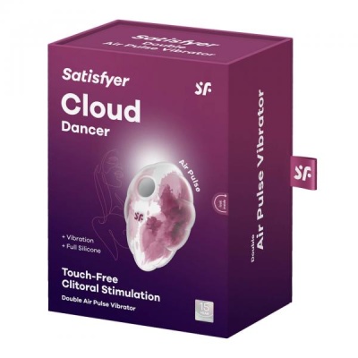 SATISFYER CLOUD DANCER WHITE/PURPLE