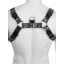GENUINE LEATHER BDSM TOP HARNESS BLACK