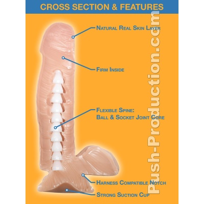 SO NATURAL DILDO - SEX LURE
