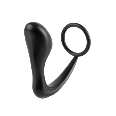 AFC-ASS-GASM COCKRING PLUG BLACK