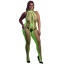 BODYSTOCKING WITH HALTERNECK GREEN XL-XXXXL