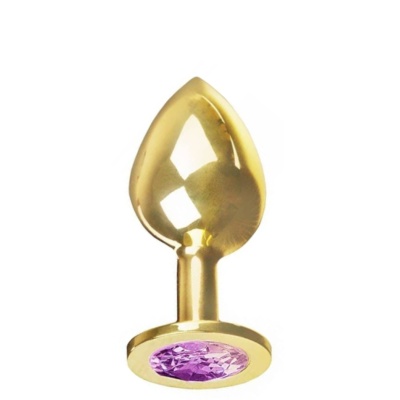 JEWELLERY LARGE GOLD PURPLE