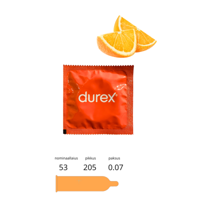 DUREX PLEASURE FRUITS 144-BOX
