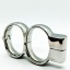 STAINLESS STEEL IRISH HANDCUFFS - LARGE Ø 70 MM