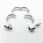 STAINLESS STEEL IRISH HANDCUFFS - LARGE Ø 70 MM