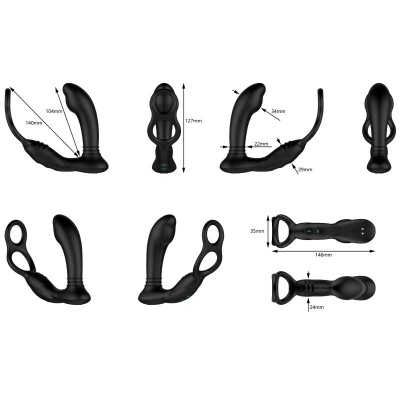 NEXUS SIMUL8 STROKER EDITION DUAL ANAL & PERINEUM VIBRATOR