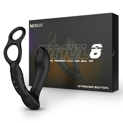 NEXUS SIMUL8 STROKER EDITION DUAL ANAL & PERINEUM VIBRATOR