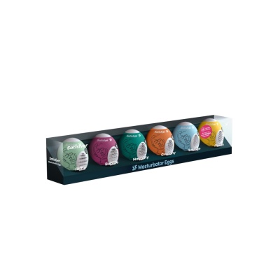 SATISFYER MASTURBATOR EGGS 6 PCS