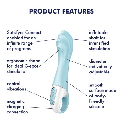 SATISFYER AIR PUMP VIBRATOR 5+ CONNECT APP