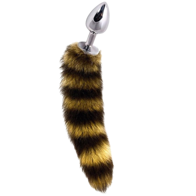 JEWELLERY SMALL SILVER STRIPE TAIL